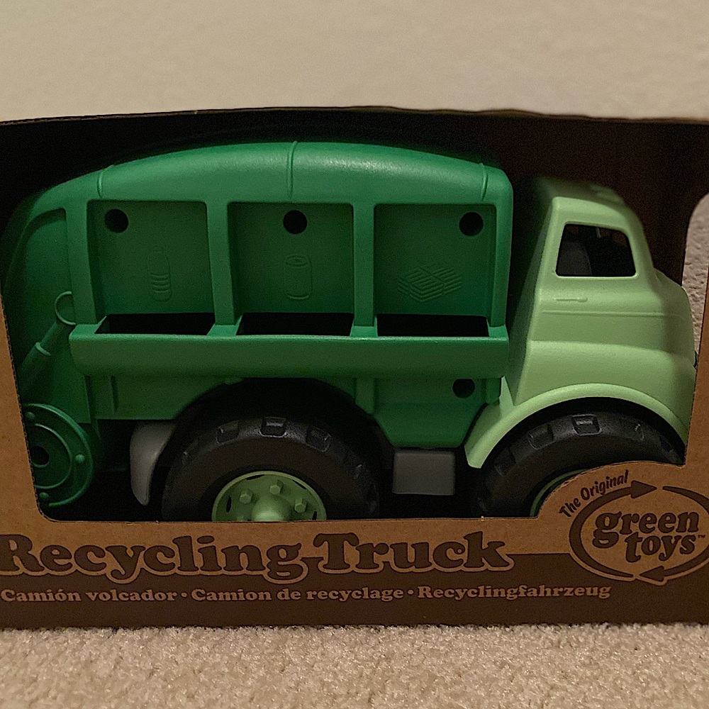 Brand New Green Toys Recycling Truck